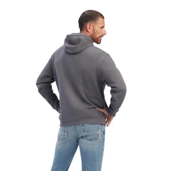 Ariat Charcoal Heather Desert Roam Men's Sweatshirt 10041712
