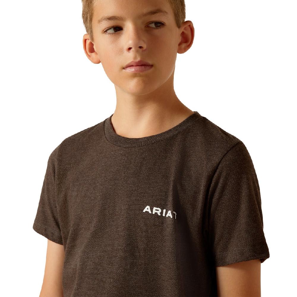 Ariat Charcoal Heather Roundabout Boys T-Shirt 10051744