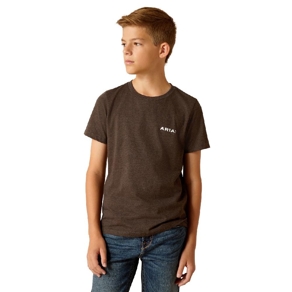 Ariat Charcoal Heather Roundabout Boys T-Shirt 10051744