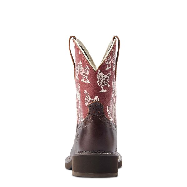 Ariat Chocolate Chip Fatbaby Heritage Farrah Women's Western Boots 10044439