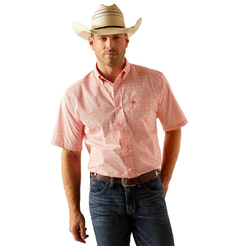 Ariat Coral Kamden Men's Short Sleeve Button Down Shirt 10048401