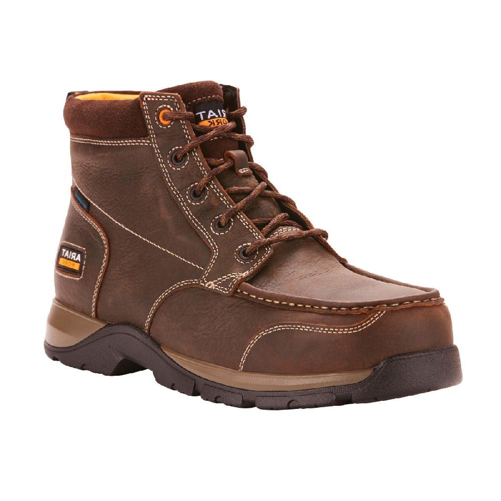 Ariat Dark Brown Edge LTE Chukka Waterproof Composite Toe Work Boot 10024953