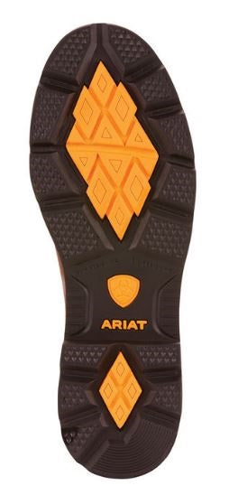 Ariat Dark Brown Men's Groundbreaker Chelsea Waterproof Steel Toe Work Boot 10024983