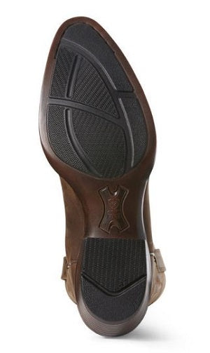 Ariat Distressed Brown Men's Bar Sour Western Boot 10027225