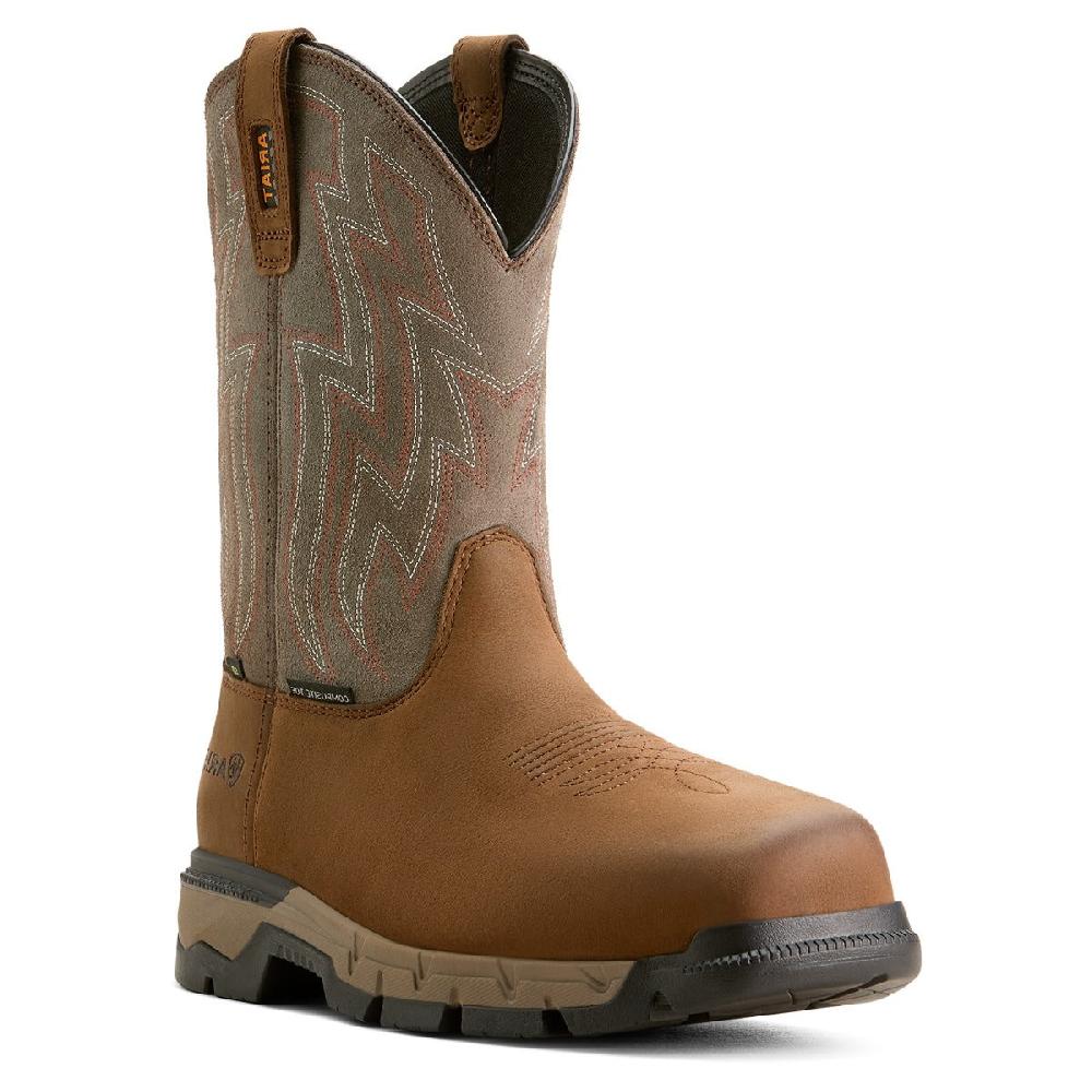 Ariat Distressed Brown Rebar Flex SD Men's Composite Toe Work Boots 10053616