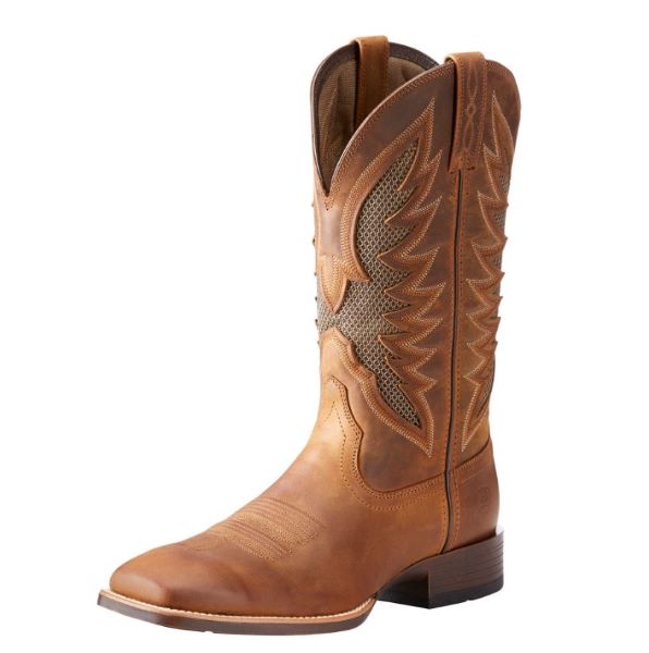 Ariat Distressed Brown VentTEK Ultra Mens Western Boot 10023129