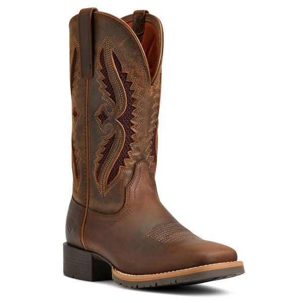 Ariat Distressed Tan Hybrid Rancher VentTek 360 degrees Womens Western Boots 10040411