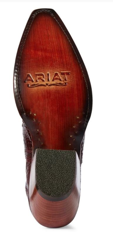 Ariat Dixon Red Snake Womens Western Ankle Booties 10031504