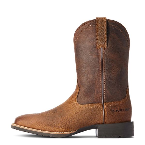 Ariat Earth/Alamo Brown Hybrid Grit Mens Western Boots 10042430