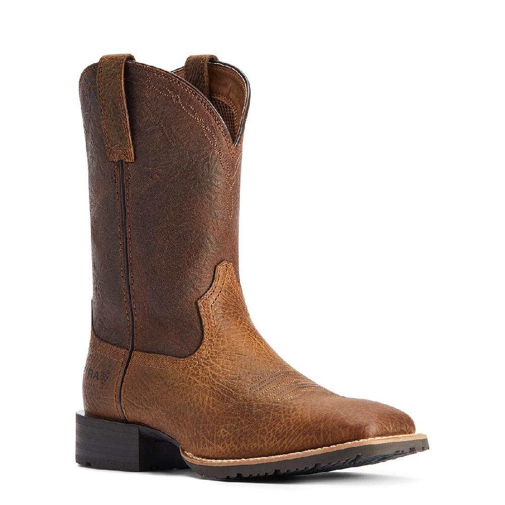 Ariat Earth/Alamo Brown Hybrid Grit Mens Western Boots 10042430