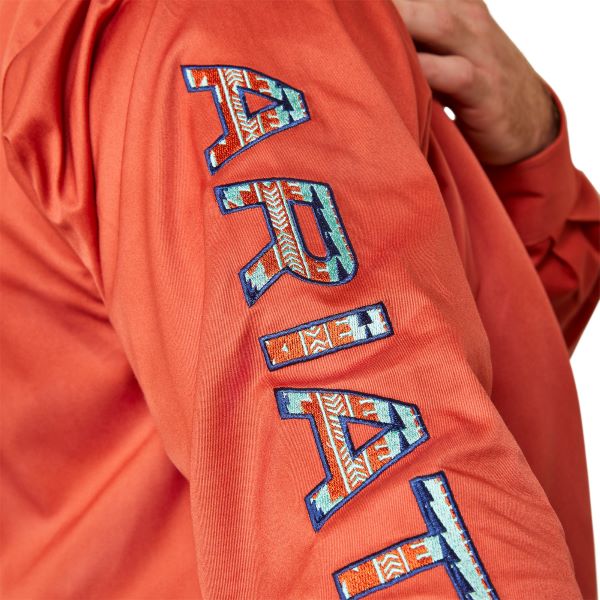 Ariat Easy Tiger Team Logo Twill Classic Fit Men's Shirt 10043522