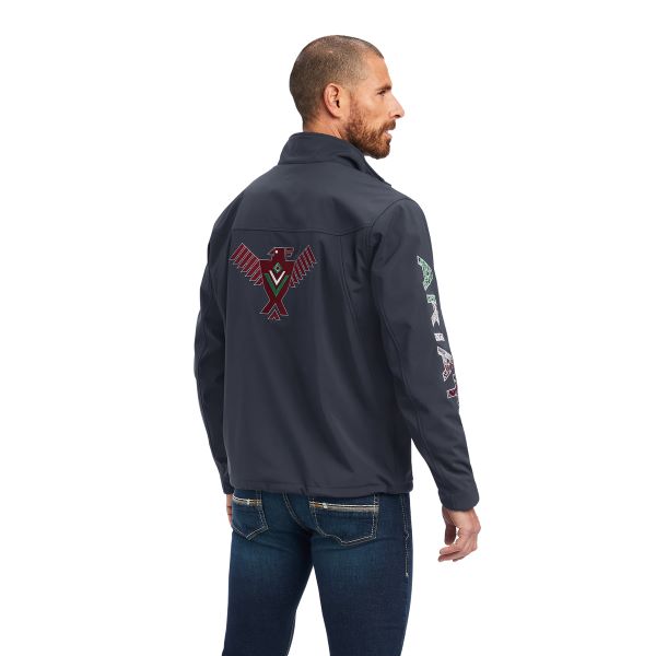 Ariat Ebony Thurnderbird Team Softshell Men's Jacket 10042114