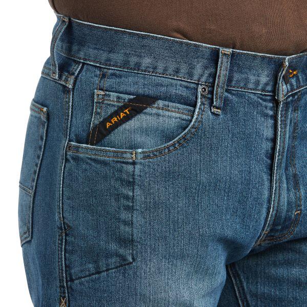 Ariat Edgewood Rebar M5 Straight DuraStretch Basic Stackable Straight Leg Jean 10039288