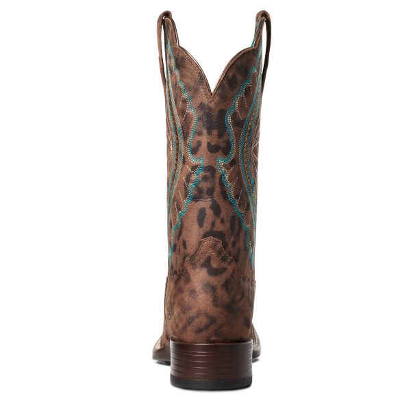 Ariat Faded Leopard Primetime Womens Western Boots 10035935