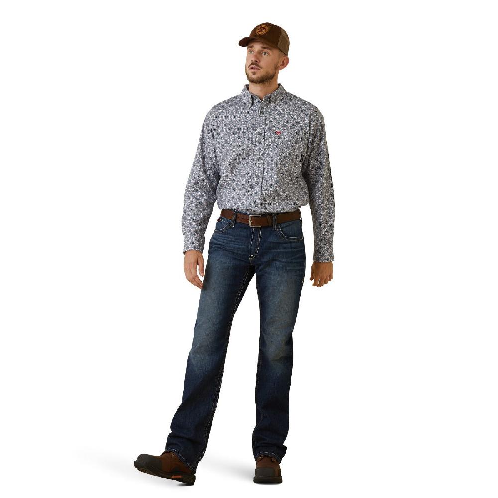 Ariat FR Amato Logo Men's Stretch Work Shirt 10043750