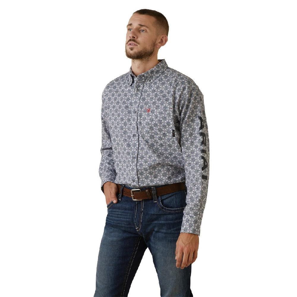 Ariat FR Amato Logo Men's Stretch Work Shirt 10043750
