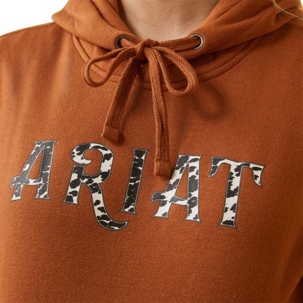 Ariat Glazed Ginger R.E.A.L. Cow Hyde Women's Hoodie 10046453