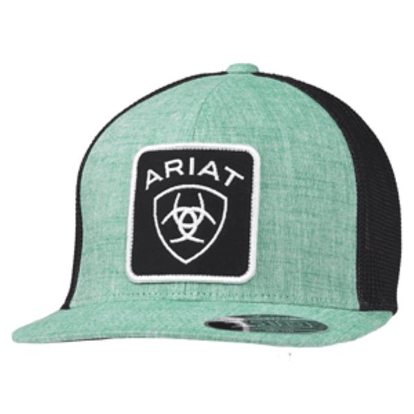Ariat Green FlexFit Mens Cap with Ariat Logo Patch A300014828