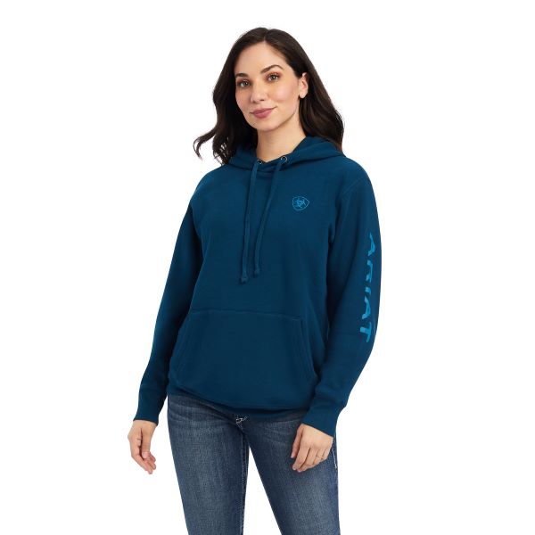 Ariat Hydra REAL Classic Arm Logo Womens Hoodie 10041635