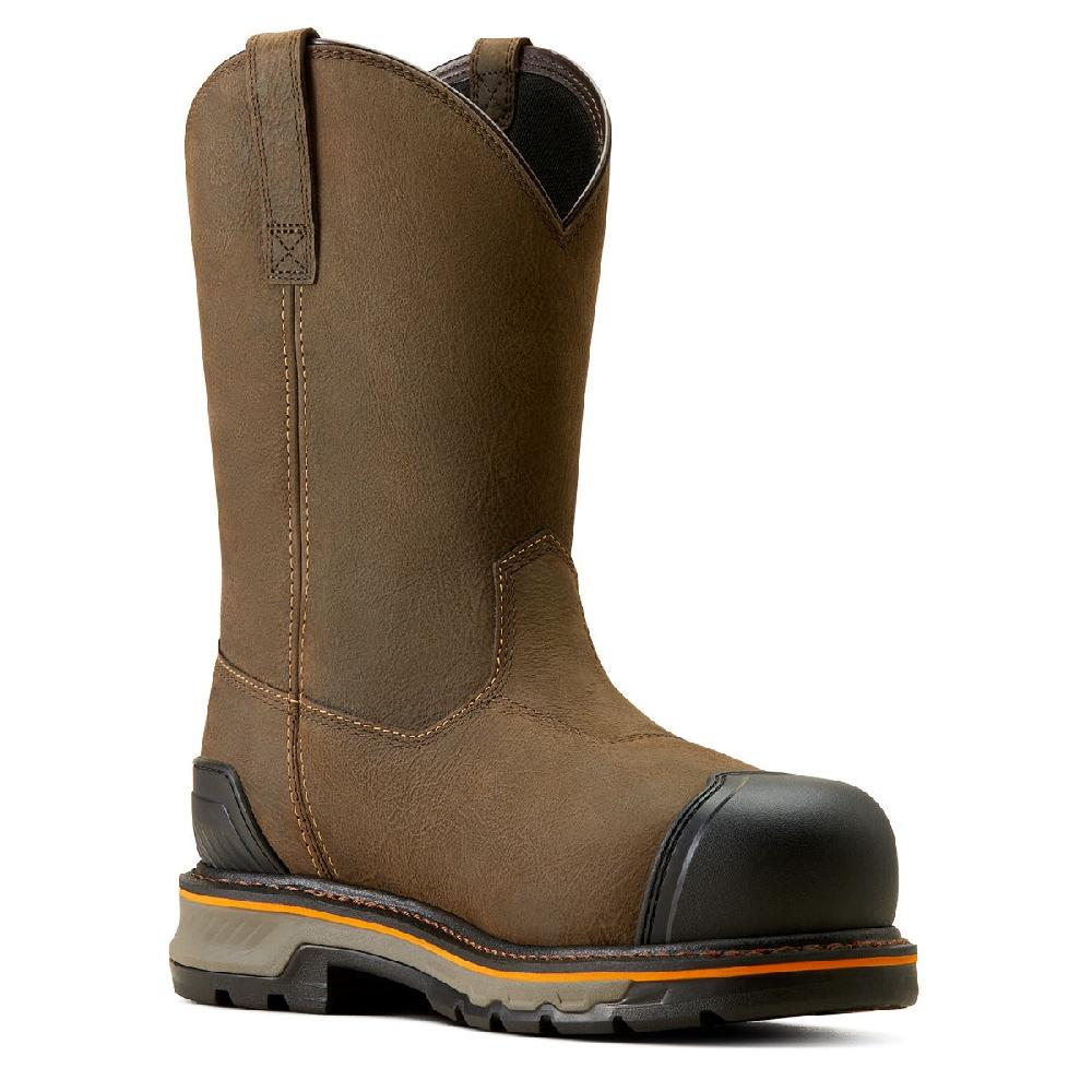 Ariat Iron Coffee Stump Jumper Men's Pull-On BOA Waterproof Composite Toe Work Boot 10048061