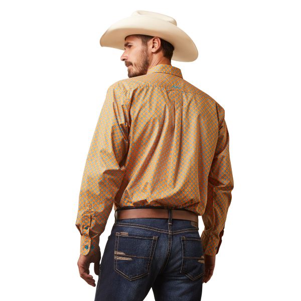Ariat Jasper Stone Kilian Men's Longsleeve Fitted Shirt 10043871