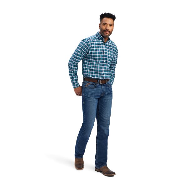 Ariat Jelly Bean Pro Series Brantleigh Strech Classic Fit Mens Shirt 10041759