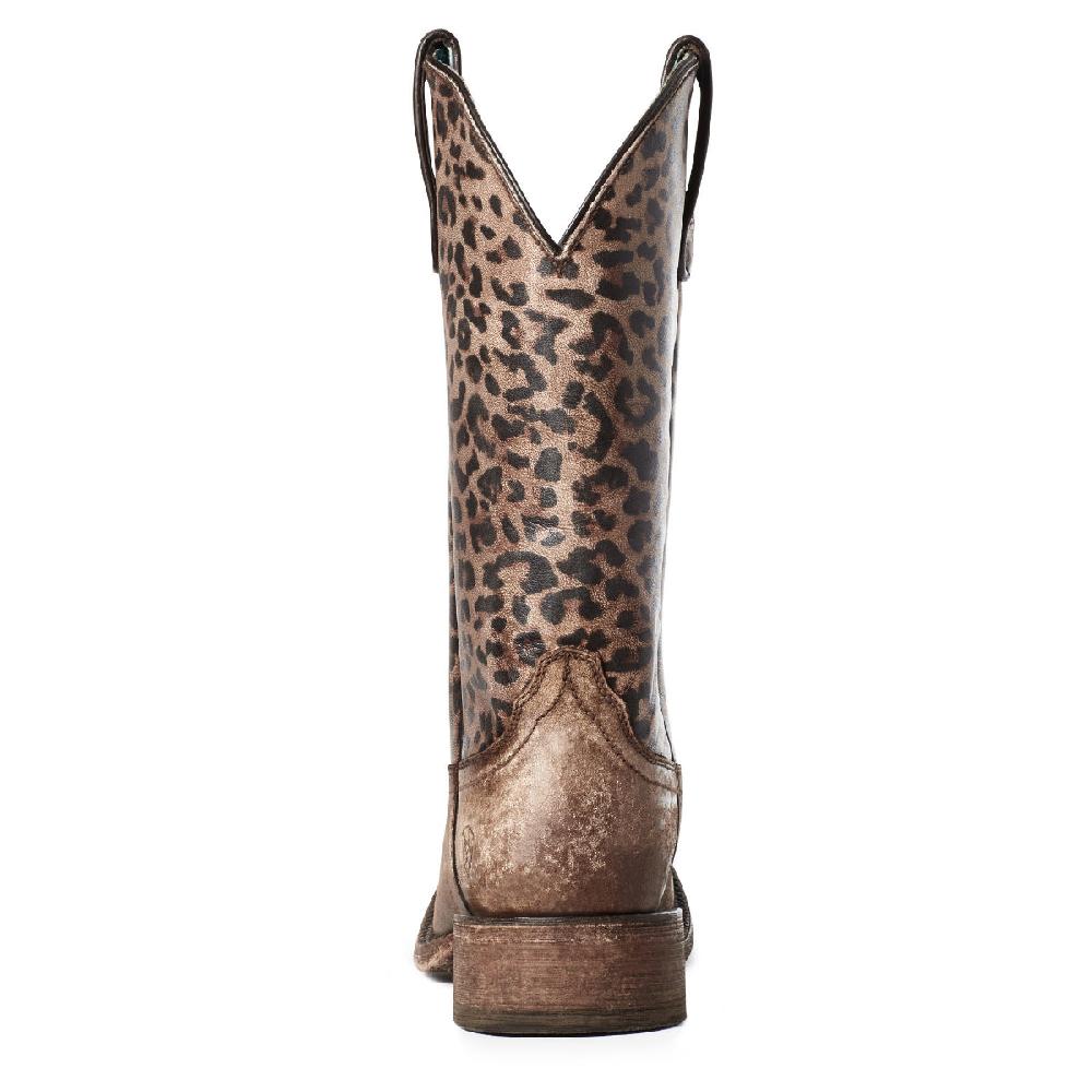 Ariat Leopard Print Circuit Savanna Naturally Distressed Ladies Boots 10035942