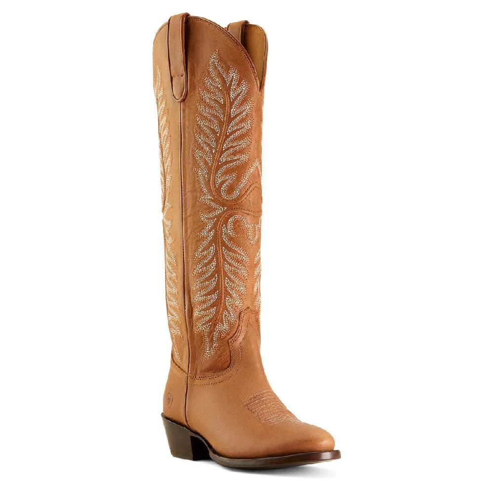 Ariat Light Acorn Belle Stretchfit Women's 18 inch R Toe Western Boots 10051000