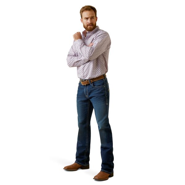 Ariat Lilac Merric Men's Fitted Shirt 10044880
