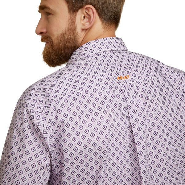 Ariat Lilac Merric Men's Fitted Shirt 10044880