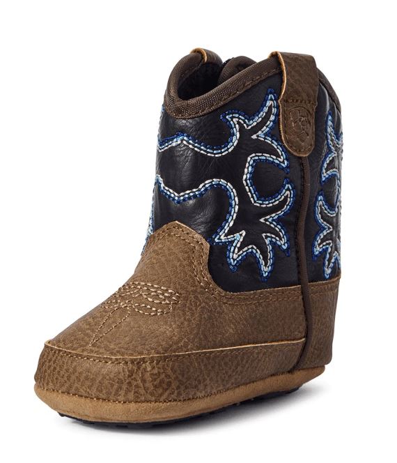 Ariat Medium Brown Lil' Stompers Tombstone Infant Boots A442000144