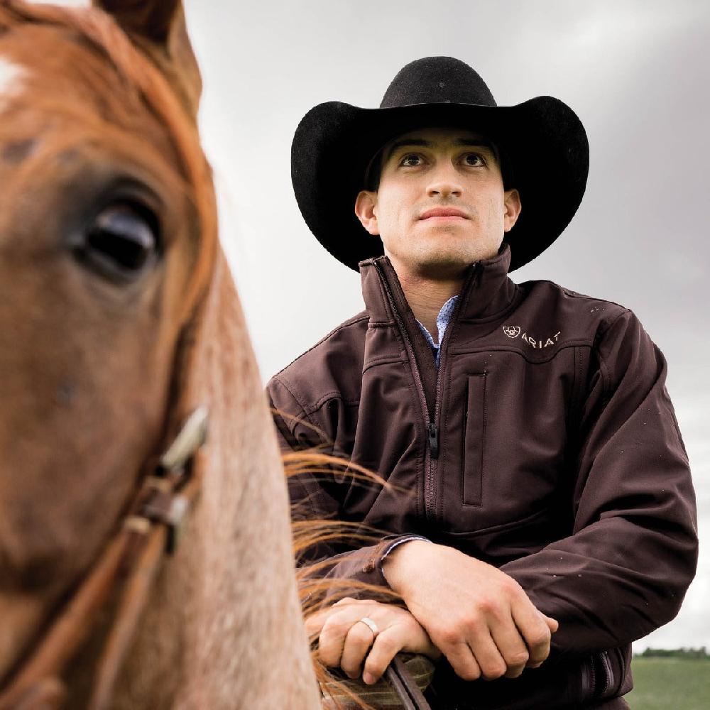 Ariat Men's Coffee Bean Vernon 2.0 Softshell Jacket 10023330