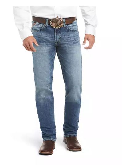 Ariat Men's M4 Low Rise Stretch Shoreway Stackable Straight Leg Jean 10032086