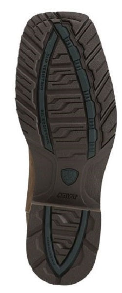 Ariat Men's Oily Distressed Brown Hybrid Rancher Waterproof Western Boot 10014067