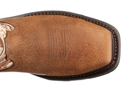 Ariat Men's WorkHog Patriot Camo Safety Toe Wellington Work Boots 10022968