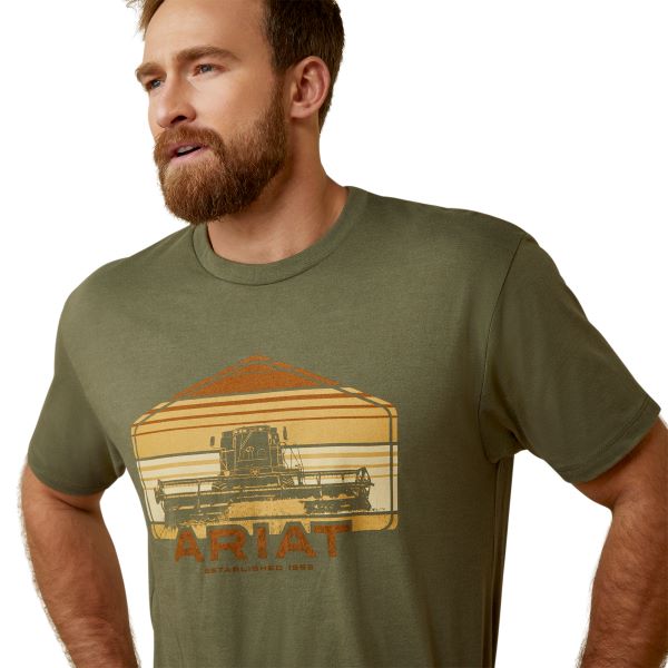 Ariat Military Heather Combine Men's T-Shirt 10045277