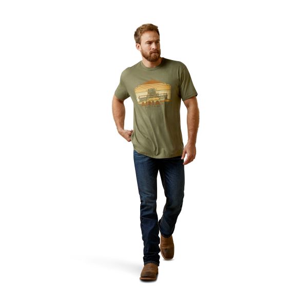Ariat Military Heather Combine Men's T-Shirt 10045277