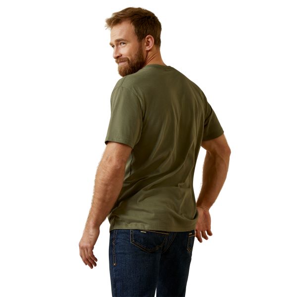 Ariat Military Heather Combine Men's T-Shirt 10045277