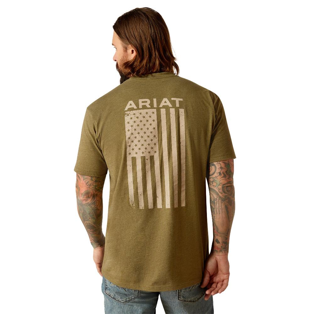 Ariat Military Heather Freedom Men's T-Shirt 10054176