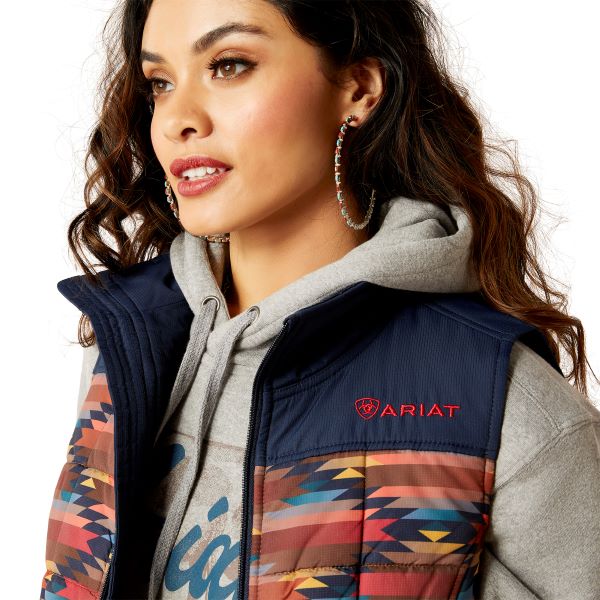 Ariat Mirage Print Crius Women's Insulated Vest 10046684