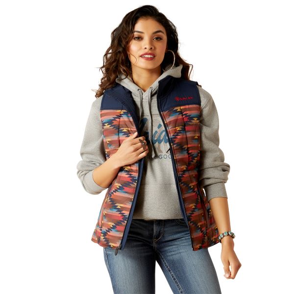 Ariat Mirage Print Crius Women's Insulated Vest 10046684
