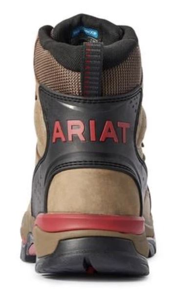 Ariat Mushroom Taupe Endeavor H20 Carbon Toe Mens Work Boots 10031589