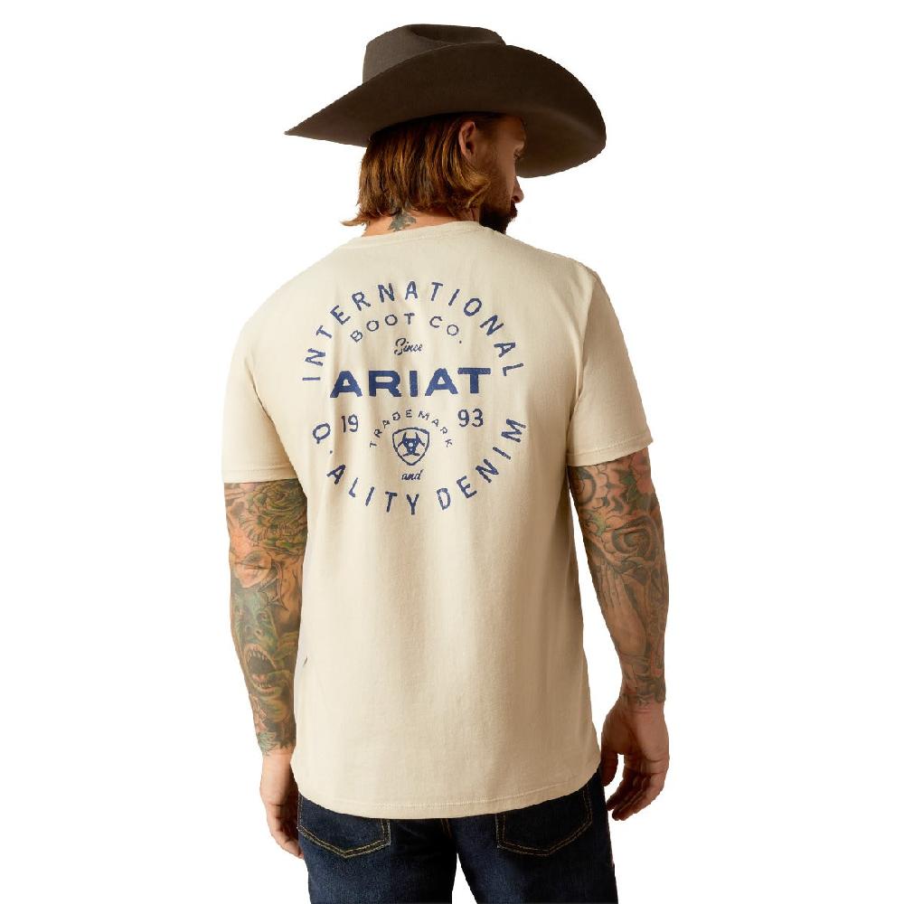 Ariat Natural Stamped Seal Men's Short Sleeve T-Shirt 10052503