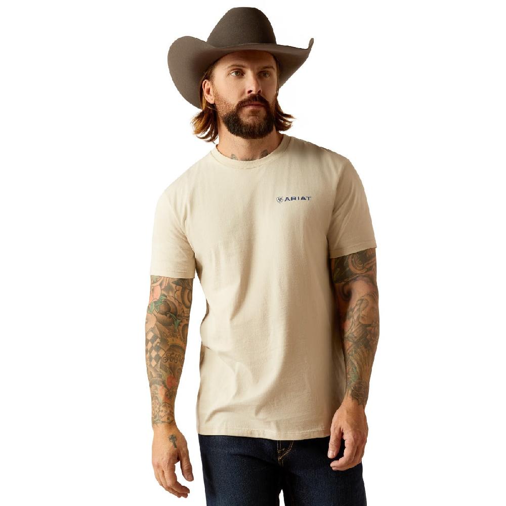 Ariat Natural Stamped Seal Men's Short Sleeve T-Shirt 10052503