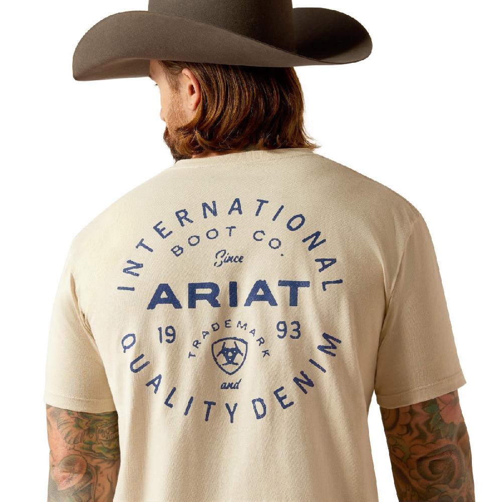Ariat Natural Stamped Seal Men's Short Sleeve T-Shirt 10052503