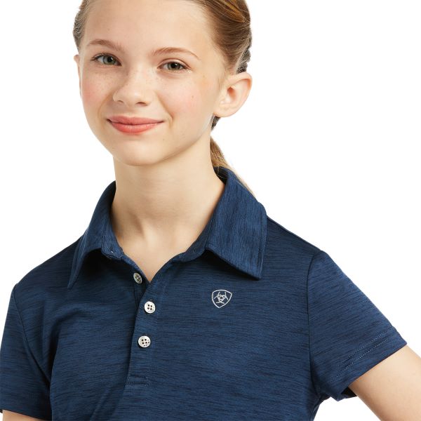 Ariat Navy Laguna Youth Polo Riding Shirt 10039498