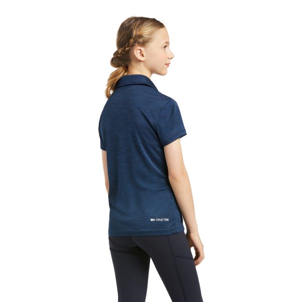Ariat Navy Laguna Youth Polo Riding Shirt 10039498