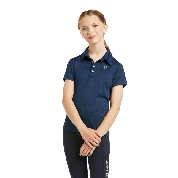 Ariat Navy Laguna Youth Polo Riding Shirt 10039498