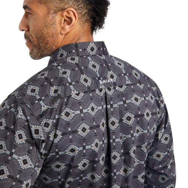 Ariat Nine Iron Weldon Stretch Men's Fitted Button Down Shirt 10042264