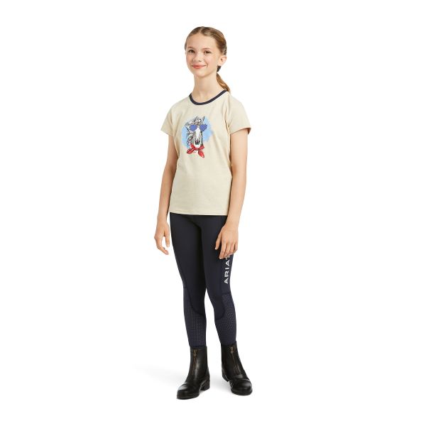 Ariat Oatmeal Heather Girls Fabulous T-Shirt 10039648